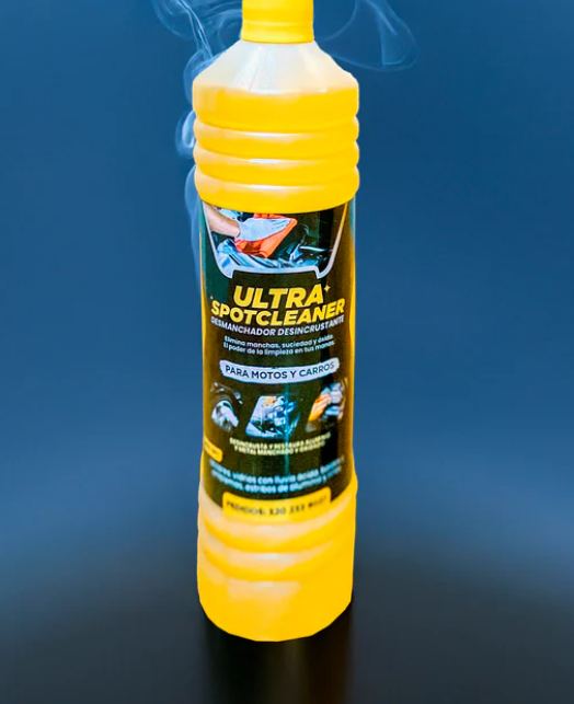 ULTRA SPOTCLEANER - PODEROSO DESMANCHADOR, DESOXIDANTE Y DESINCRUSTANTE