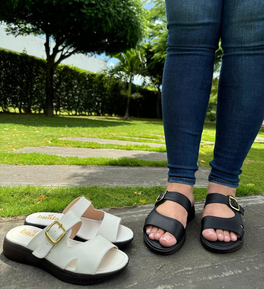 SANDALIA BROCHE CONFORT