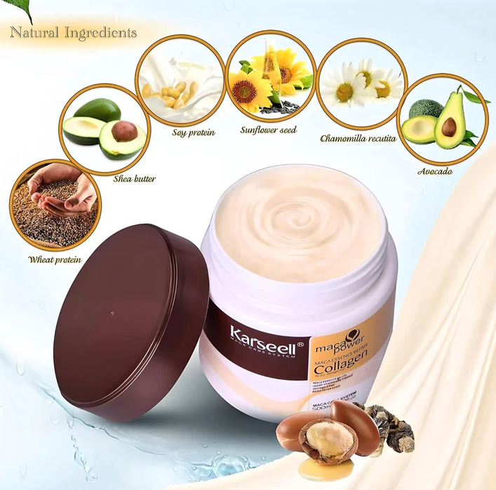 🌿🌟 ¡Mascarilla Capilar Karsell: Renueva y Revitaliza tu Cabello! 💆✨