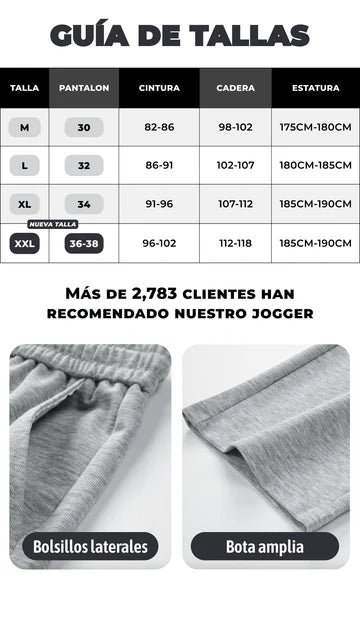 Jogger Bota Recta Para Hombre - PAGA 2 LLEVA 3